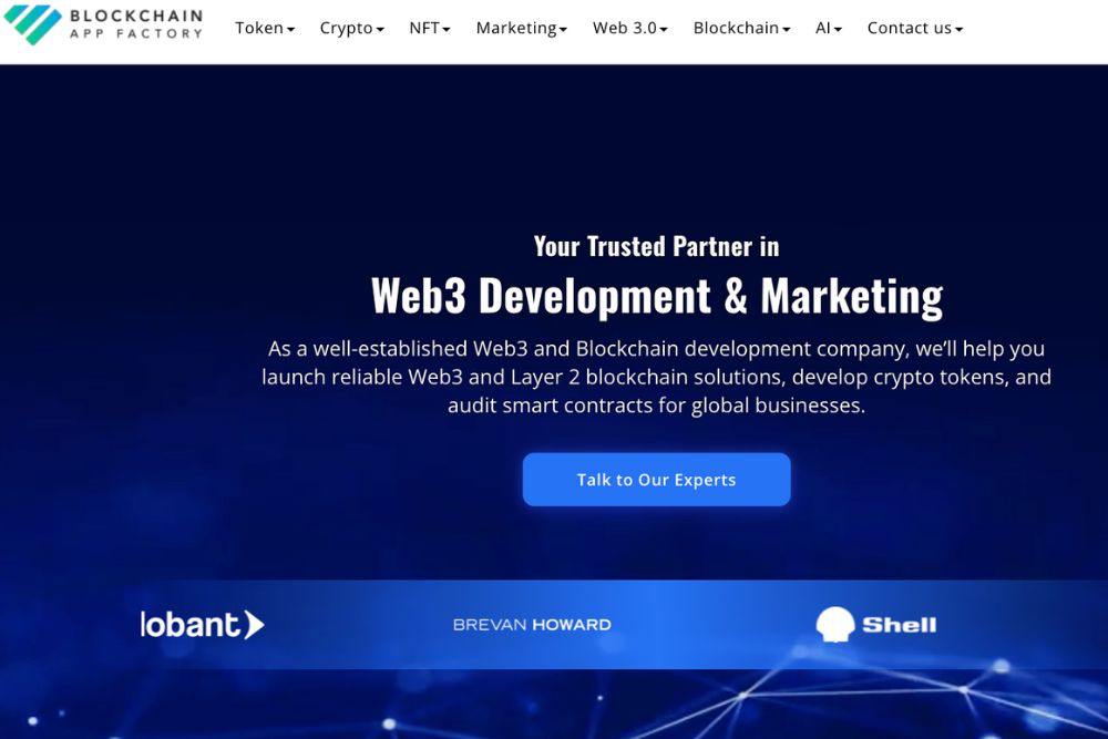 blockchain app factory